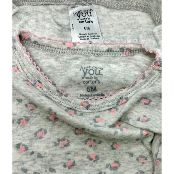 2 Baby Girl's Outfits - 2 Leggings, 1 Body Suit, & 1 Shirt - Size 6 Month - Picture 7 of 7